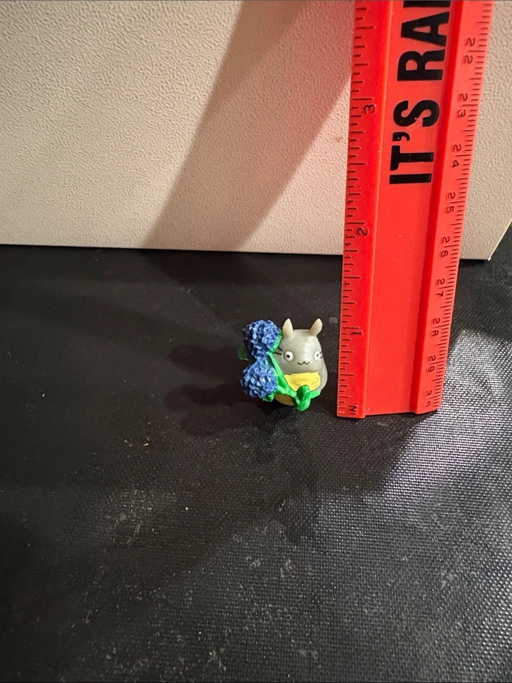 Totoro Mini Figure Set of 12 - Gray Collectible Playset 1-1.5 inch tall